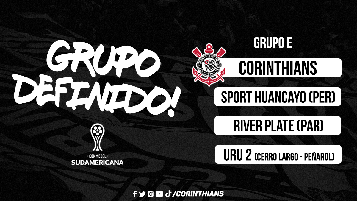 Base do Corinthians conhece adversários e jogos na Liga de Desenvolvimento  Conmebol