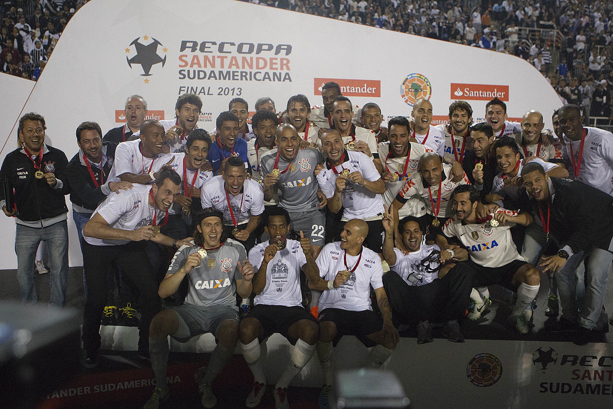 Obrigado, VP! Corinthians continua como último sul-americano