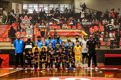 Futsal iniciação do Corinthians tem duelos únicos pelas quartas do Paulistão 