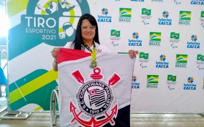 Paratleta é vice-campeã Brasileira pelo CPB de Tiro Esportivo no Rio de Janeiro 