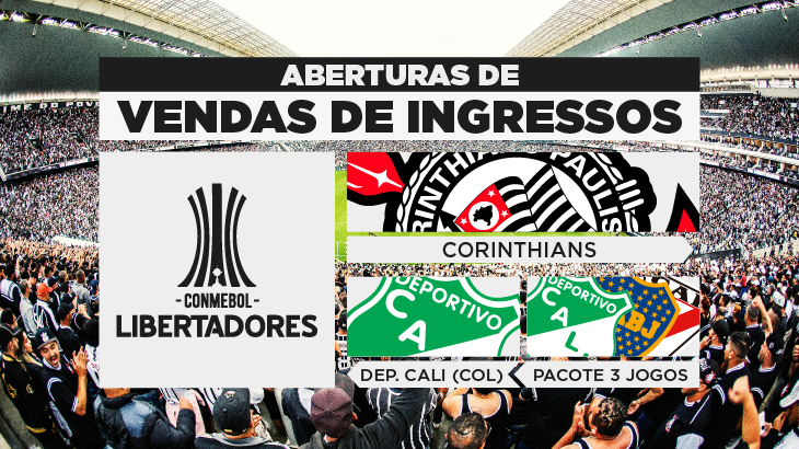 CONMEBOL Libertadores 2022 – Vendas de ingressos: Corinthians x