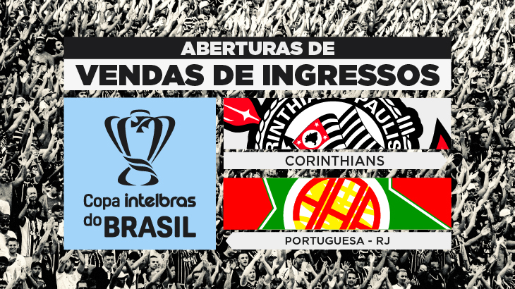 Ingressos para Portuguesa x Corinthians em Brasília estão disponíveis