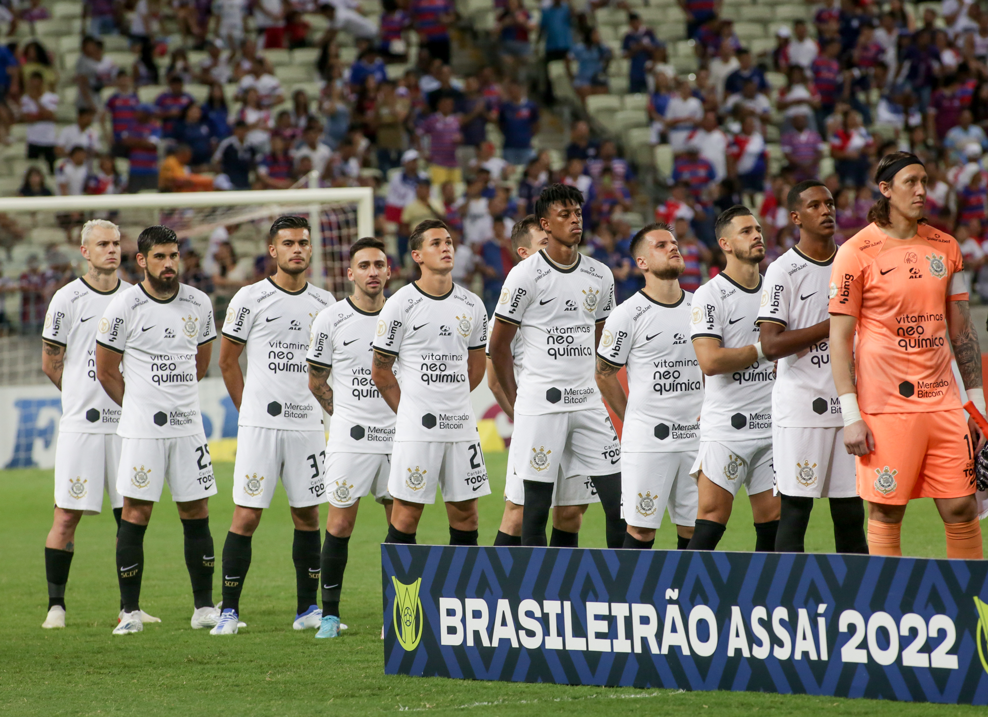 Corinthians fica no empate diante do Fortaleza pelo jogo de ida da