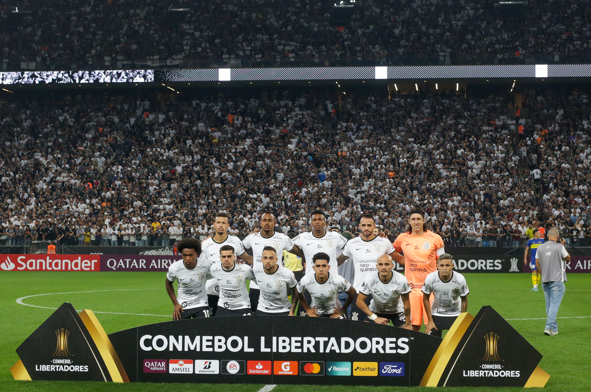 Qual foi a última vez que Corinthians jogou a Libertadores?