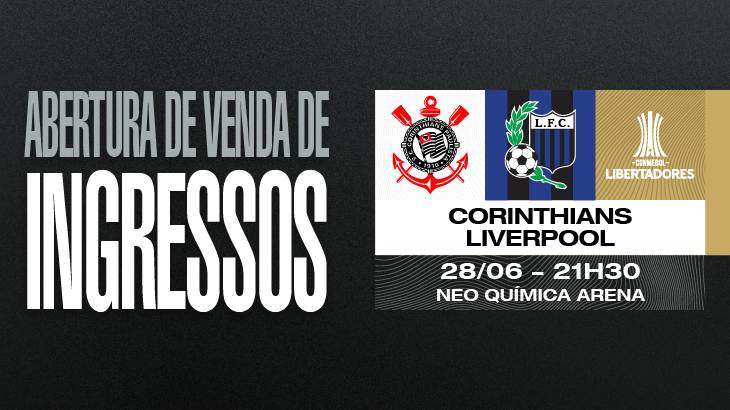 O calendário de jogos do Corinthians na fase de grupos da Libertadores 2023