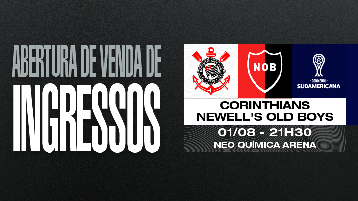 SÃO PAULO, SP - 01.08.2023: CORINTHIANS X NEWELL S OLD BOYS - Corinthians  team during the match between Corinthians x Newell's Old Boys held at Neo  Química Arena in São Paulo, SP.