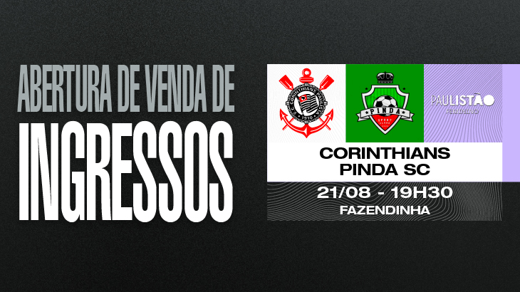 Paulistão Feminino – Ingressos para Corinthians x Portuguesa (18/8) na  Fazendinha