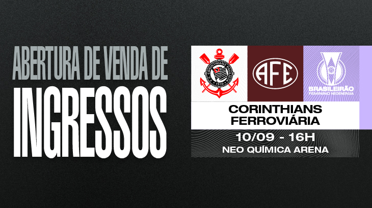Ferroviária x Corinthians: onde ver à final do Brasileiro Feminino