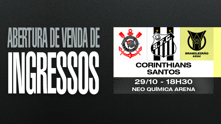 Veja dias e horários dos jogos de Corinthians, Palmeiras, Santos e