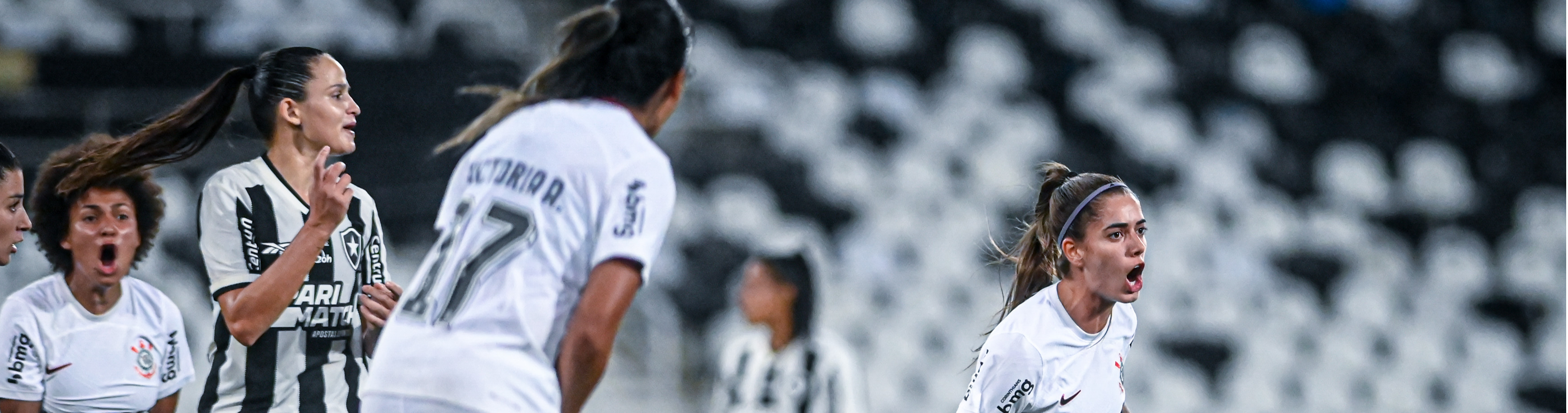 Futebol Feminino: Corinthians vence o Botafogo e chega aos 25 pontos no Brasileiro