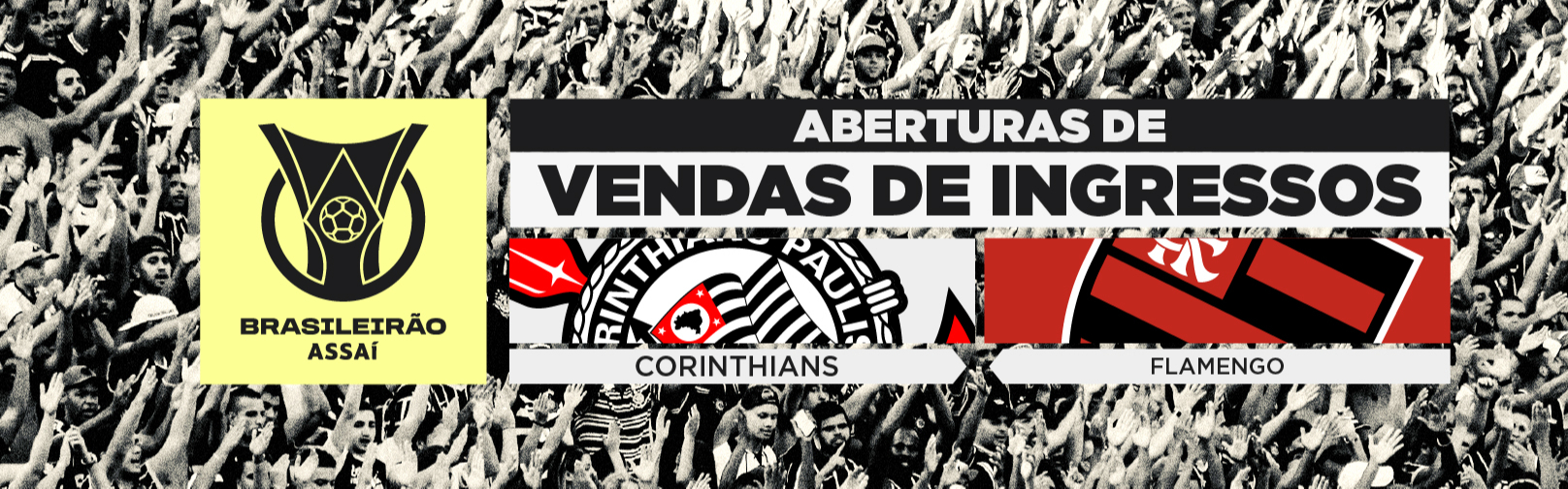 Brasileirão – Vendas de ingressos: Corinthians x Flamengo (10/7) - Neo Química Arena
