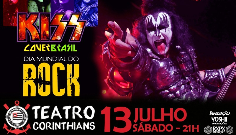 Kiss Cover Brazil no Teatro Corinthians!
